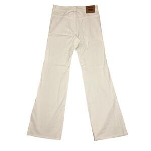 Levi's Premium Bareback Flare Jeans Women 6* 28X32 White A-Line Loose Hippie Y2K